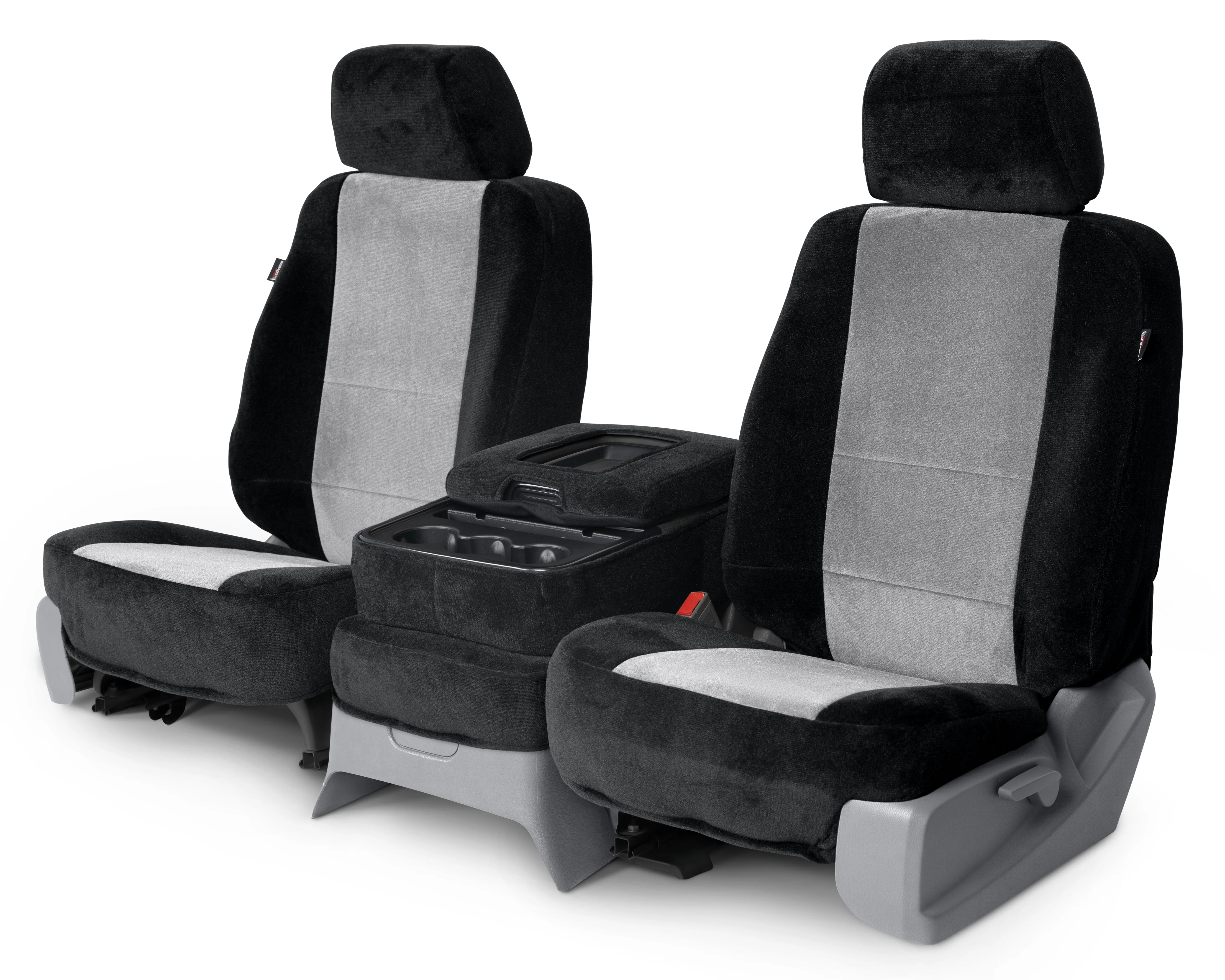 Two Tone Velour Custom Seat Covers - Image 5